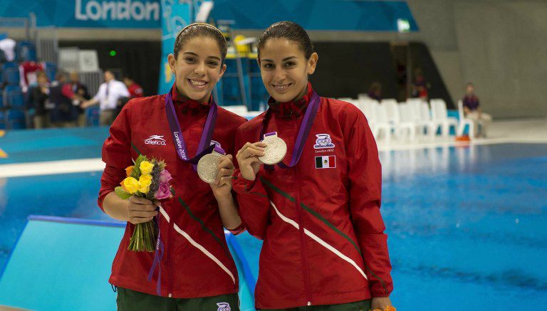 Paola Espinosa y  y Alejandra Orozco medallistas de plata en Londres 2012