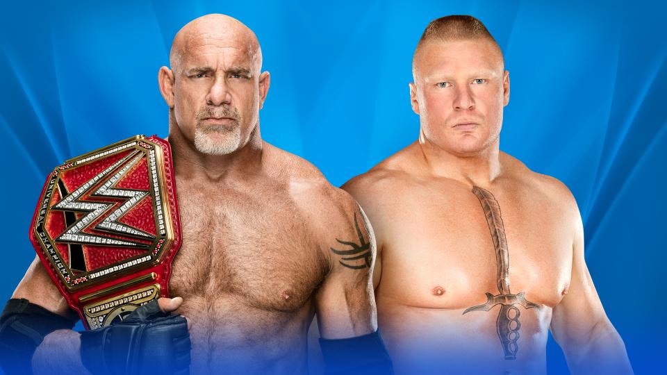 Goldberg defenderá el título Universal contra Brock Lesnar