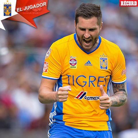 Gignac celebra un gol contra el Querétaro