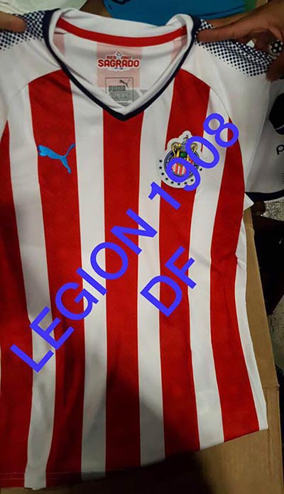 Posible nuevo uniforme de local de Chivas