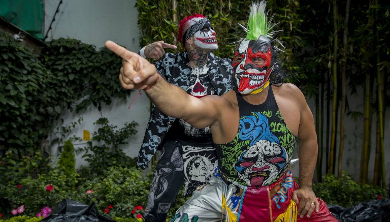 Psycho Clown y Pagano buscan brillar en  Lucha Libre World Cup