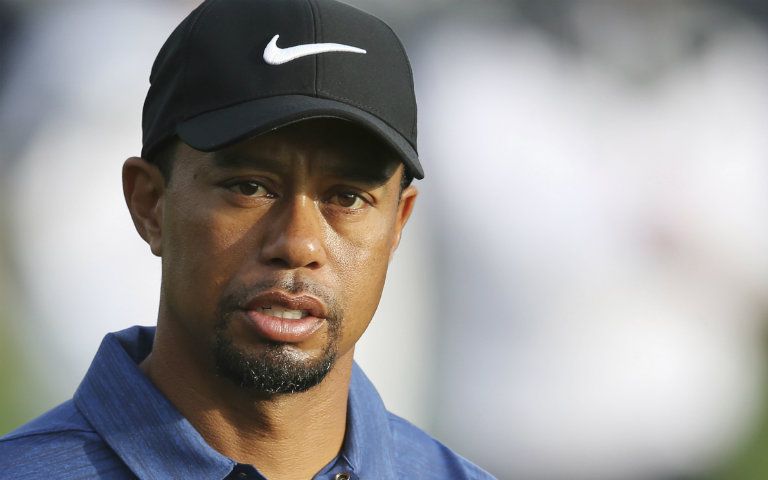 Tiger Woods, previo a una competición 