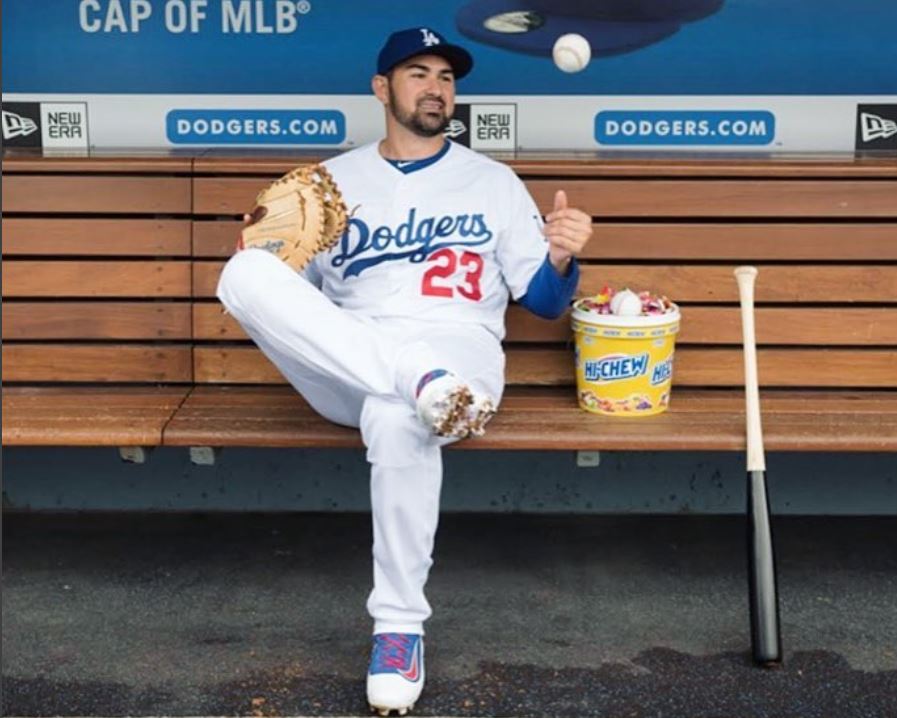 González, en el banquillo de los Dodgers