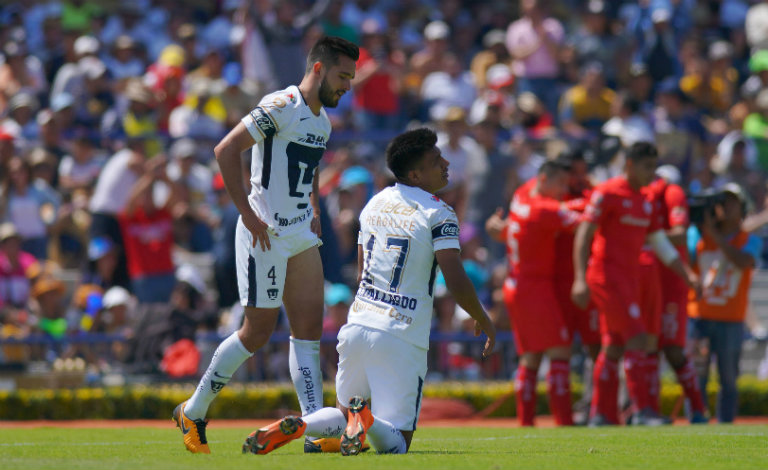 Pumas lamenta derrota frente a Toluca en la J11