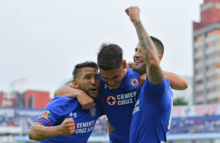 Cruz Azul festeja goleada en el Jornada 11 del Clausura 2018