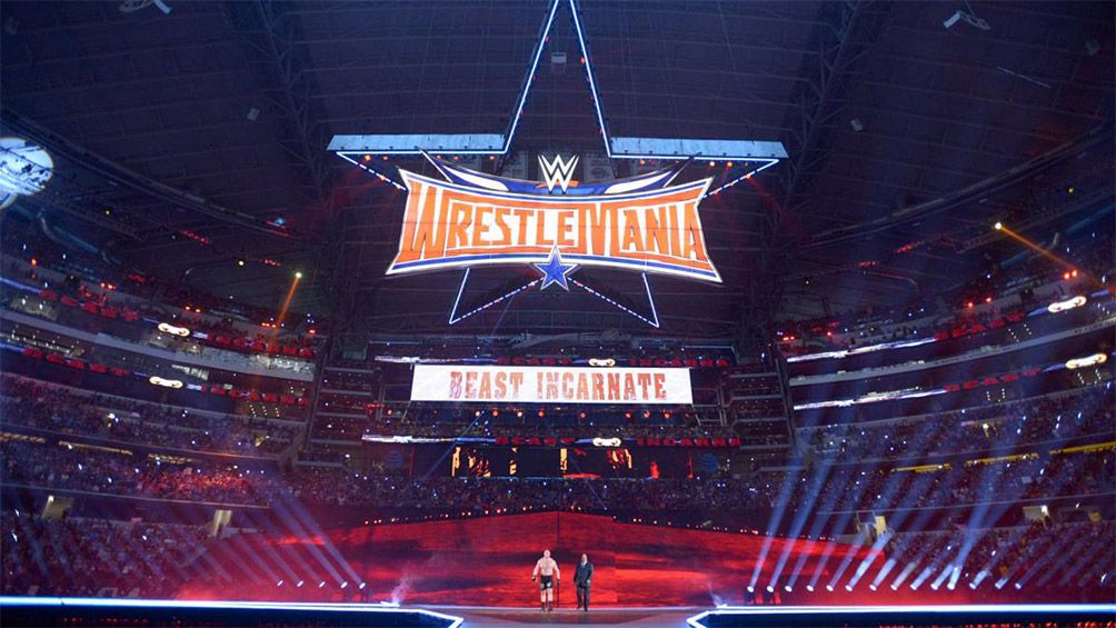 Brock Lesnar entra en WrestleMania 32
