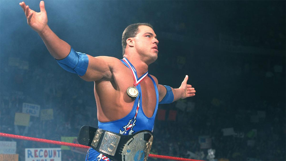 Kurt Angle como Campeón en la Era Attitude
