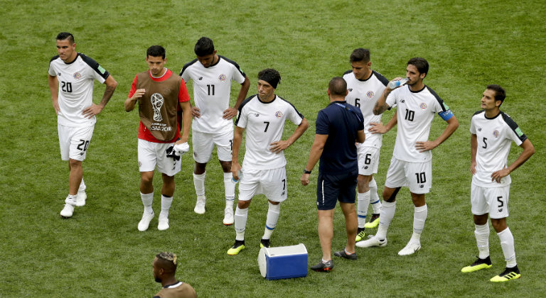 Costa Rica lamenta derrota frente a Brasil