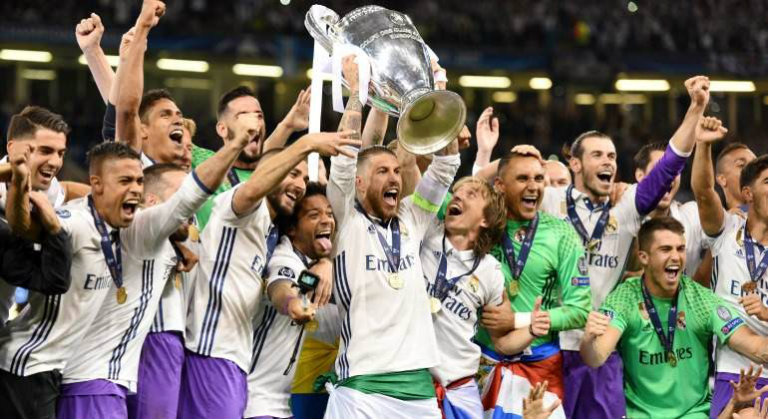 Real Madrid festeja título de Champions League