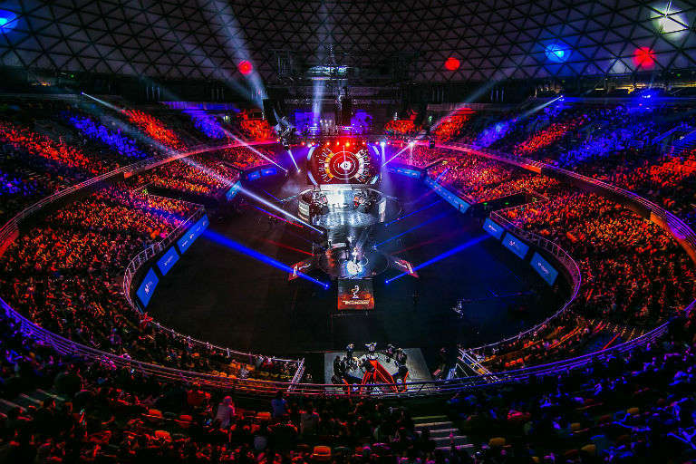 La Arena Movistar lució pletórica para la Final Latinoamérica de League of Legends