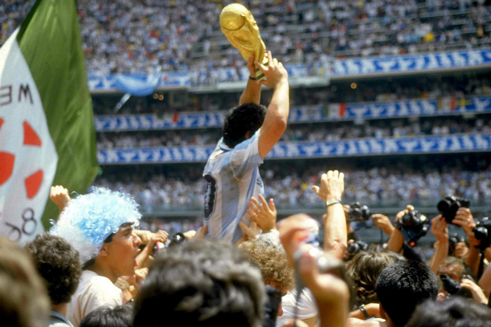 Maradona Campeón del Mundo en 1986