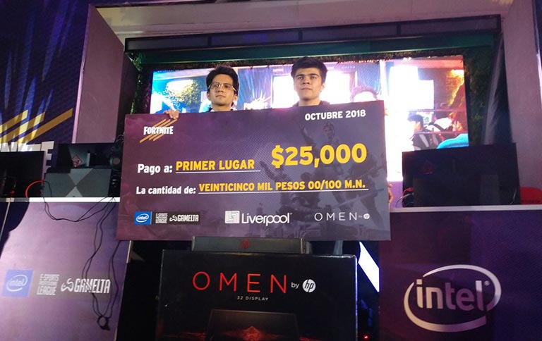 TappingButtons se llevó 25 mil pesos en el primer torneo de Fortnite en México