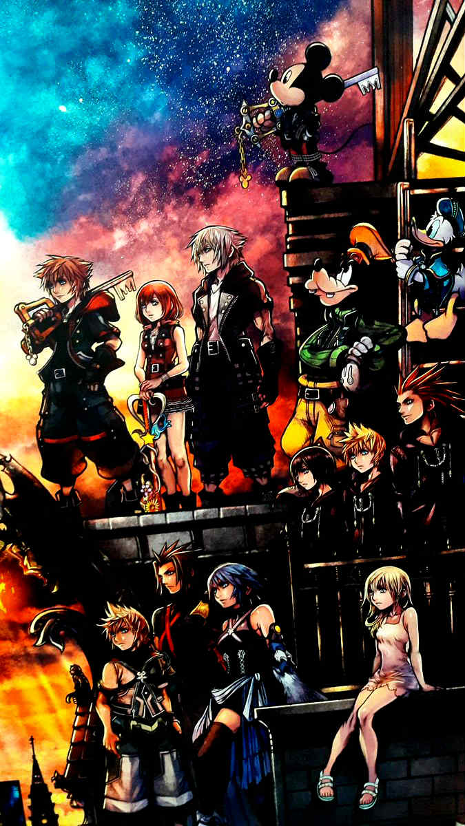 El arte oficial del nuevo Kingdom Hearts III