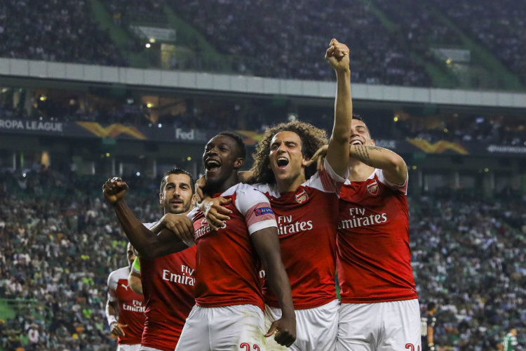 Arsenal festeja gol de Danny Welbeck