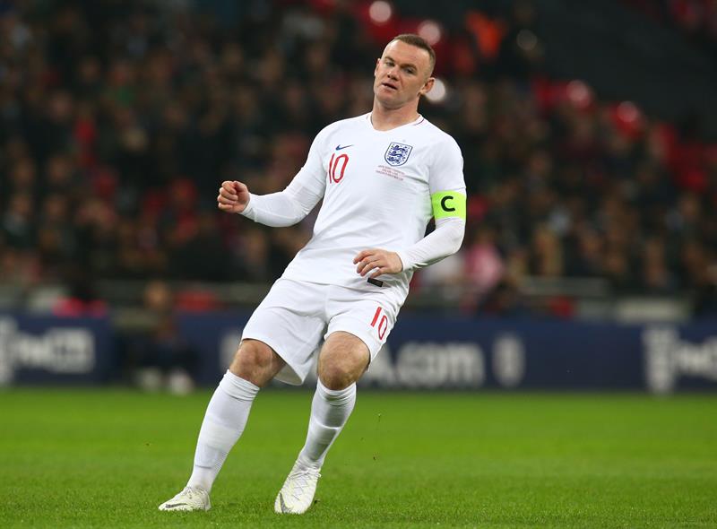 Wayne Rooney en su último duelo con Inglaterra