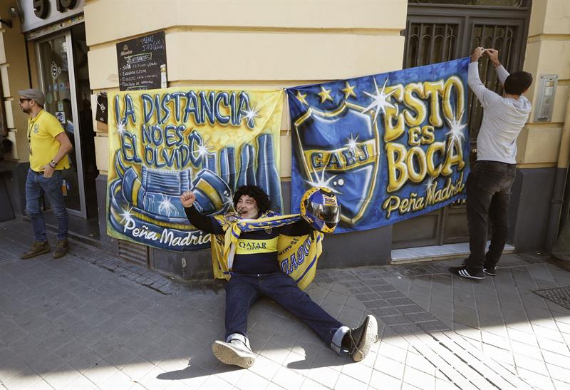 Afición española del Boca Juniors