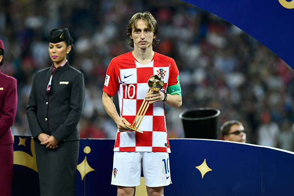 Luka Modric, tras caer en la Final del Mundial 