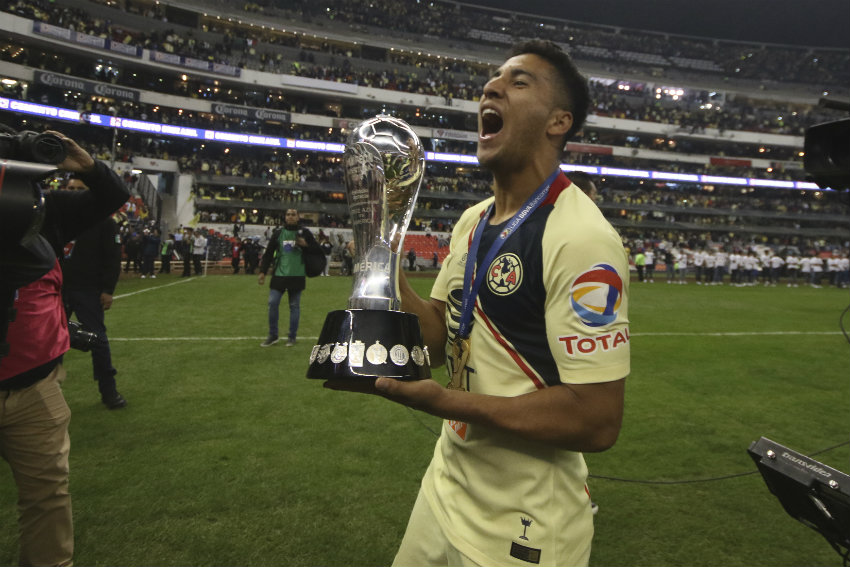 Domínguez, celebra obtención del Campeonato de América frente a Cruz Azul 
