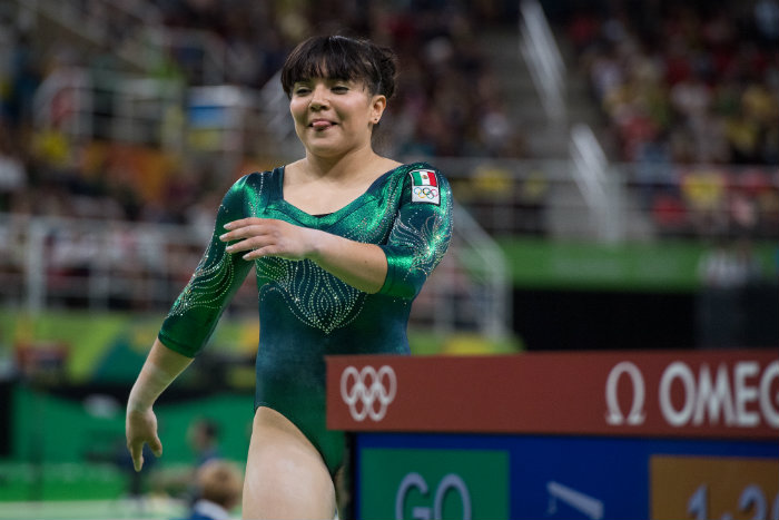 Alexa Moreno en su participación en Río 2016
