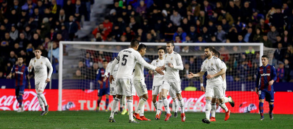 Bale decide no celebrar su gol frente al Levante
