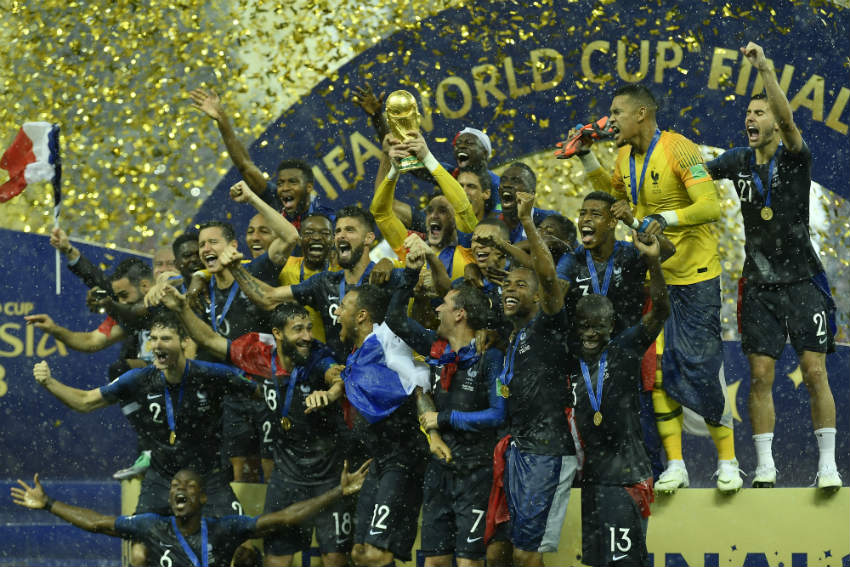Francia fue el Campeón de la Copa del Mundo de 2018 