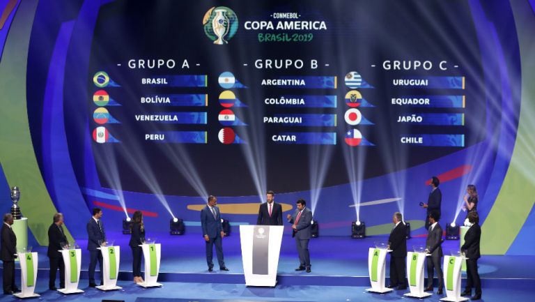 Sorteo de la Copa América Brasil 2019