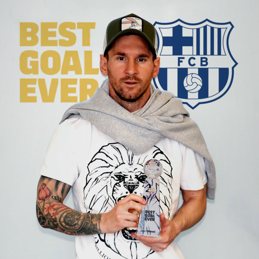Messi muestra reconocimiento tras ganar el mejor gol de la historia del Barça