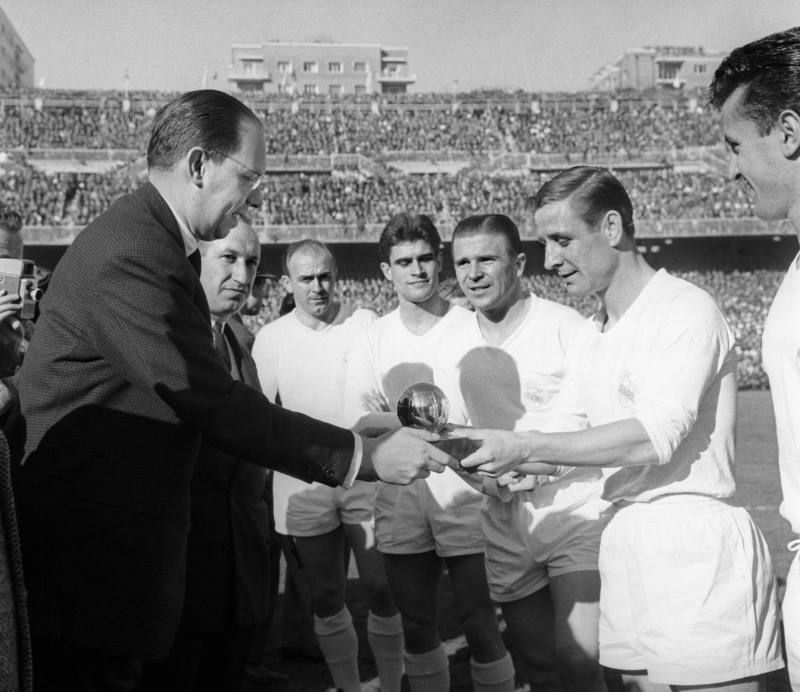 Raymond Kopa, un histórico del Real Madrid