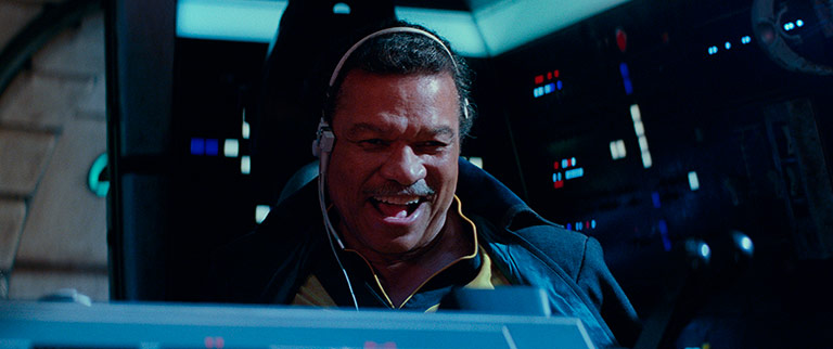 Lando regresa en el episodio IX