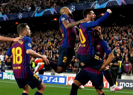 Barcelona festeja golazo de Messi