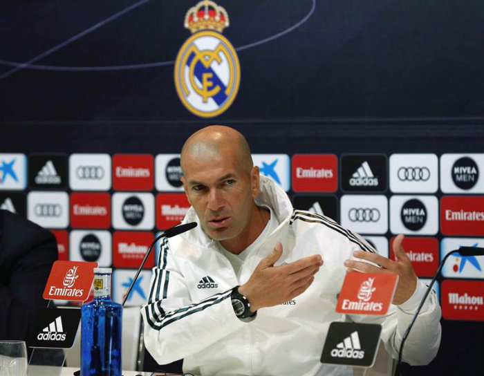 Zidane, en conferencia de prensa
