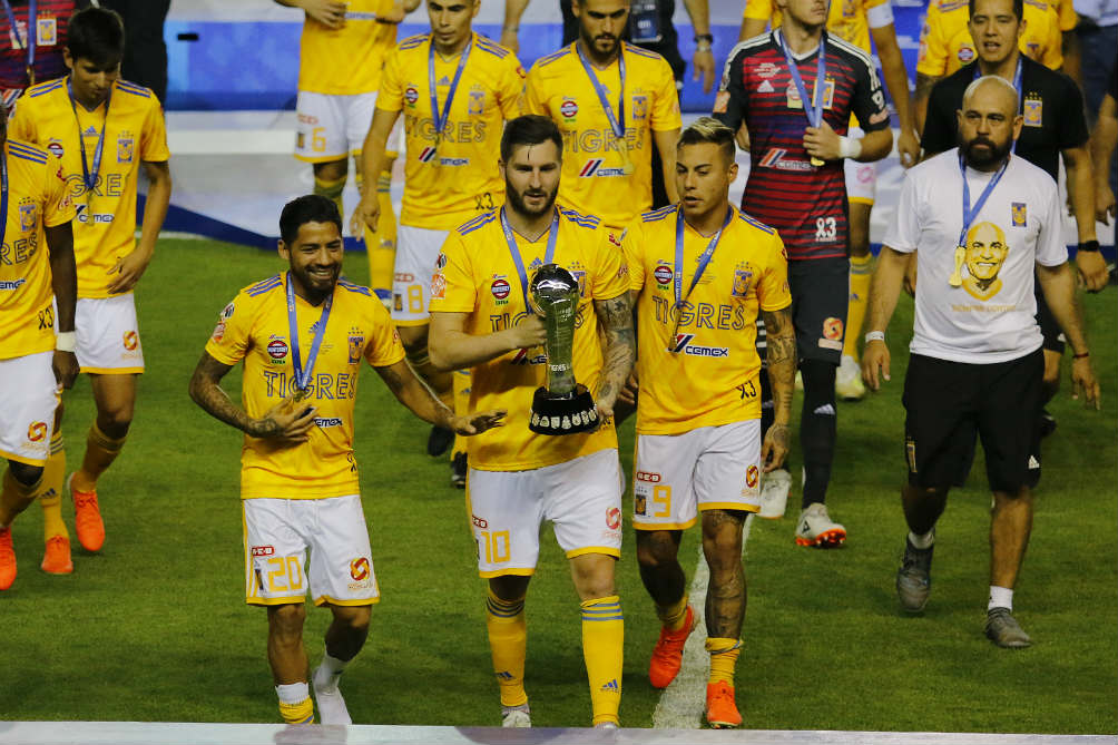 Gignac celebra el Título de la Liga MX Clausura 2019