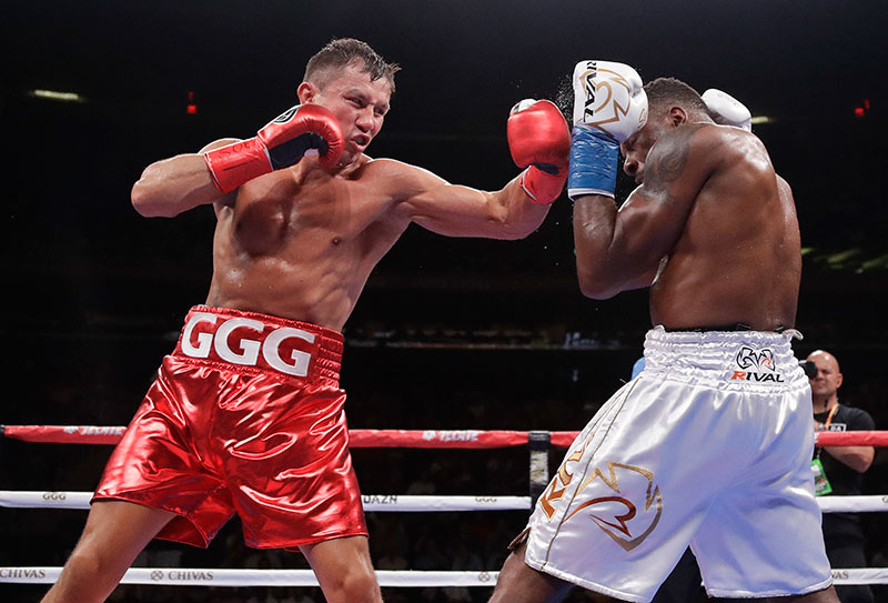 Gennady Golovkin pelea contra Steve Rolls