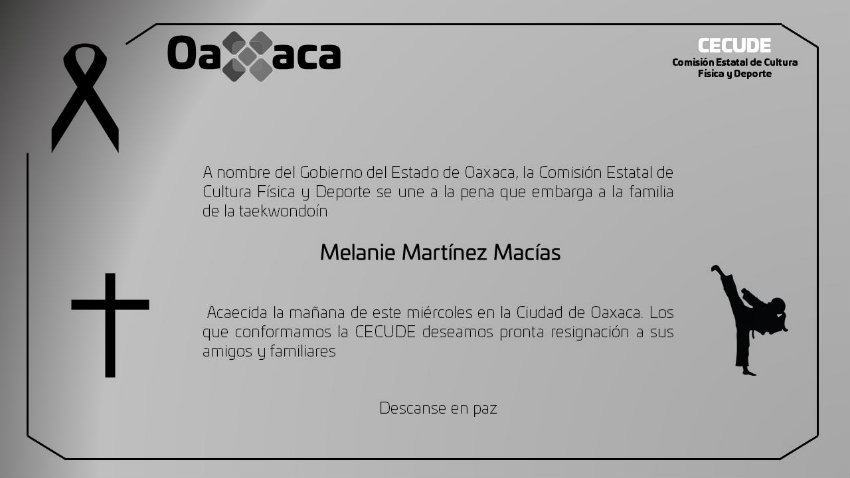 CECUDE manda mensaje tras lo sucedido con Melanie Martínez 