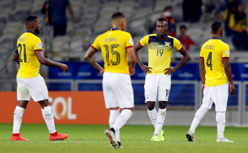 Ecuador en lamento tras caer ante Uruguay