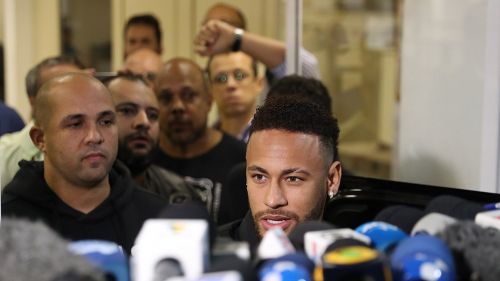 Neymar da declaraciones tras audiencia con el juez