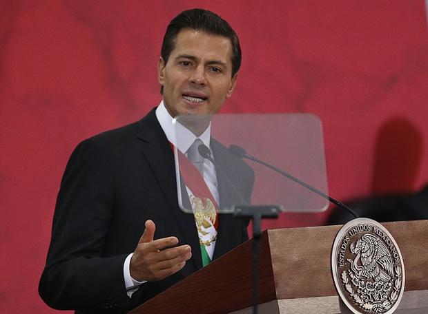Peña Nieto, en una conferencia de prensa