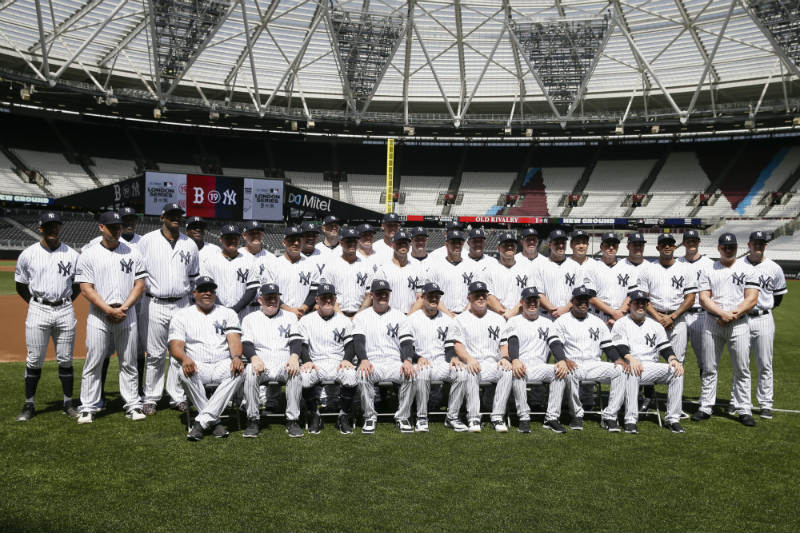 Foto de Yankees en el Olímpico de Londres