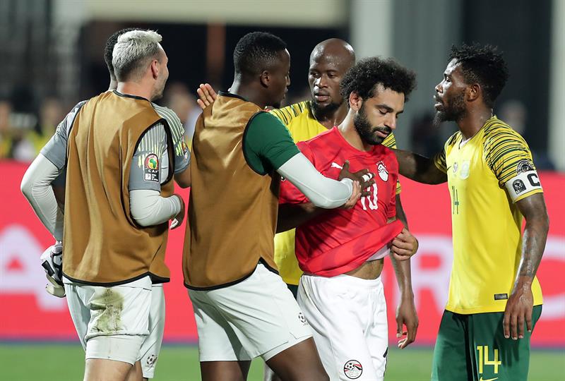 Salah, cabizbajo tras eliminación de Egipto en Copa Africana