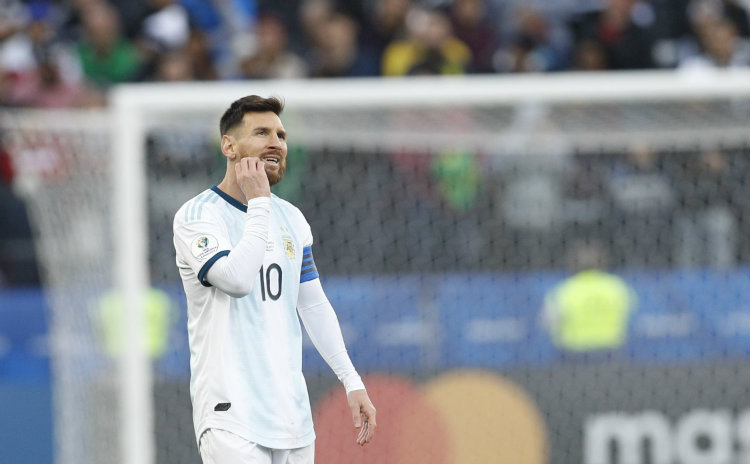 Lionel Messi, durante la Copa América 2019