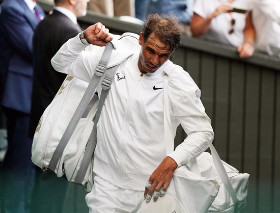 Rafael Nadal, tras caer contra Roger Federer