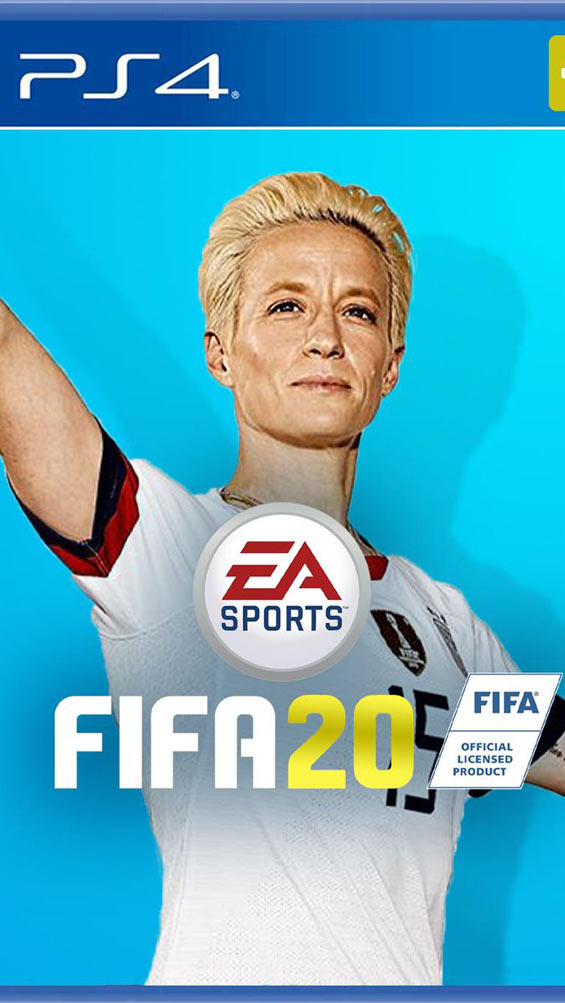 La posible portada del FIFA 20 hecha por los fans