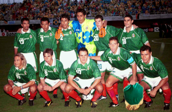 El equipo que jugó la Copa Confederaciones de 1999