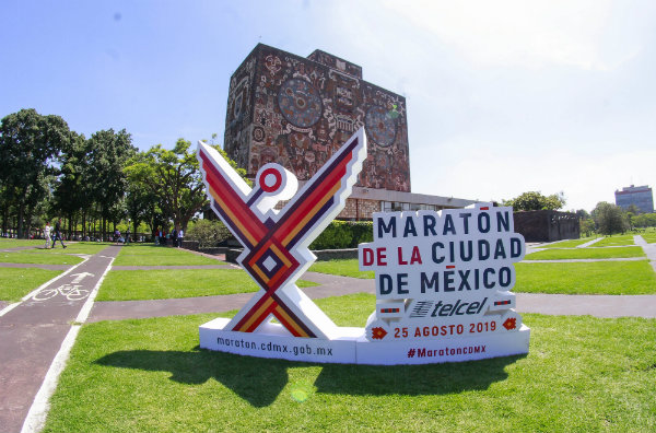 Logotipo del Maratón de la CDMX 2019