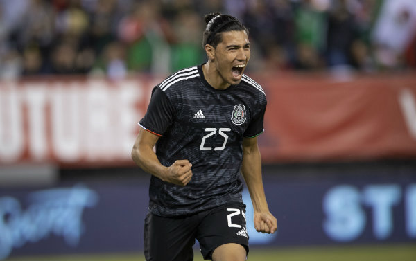 Gutiérrez celebra un gol contra Estados Unidos