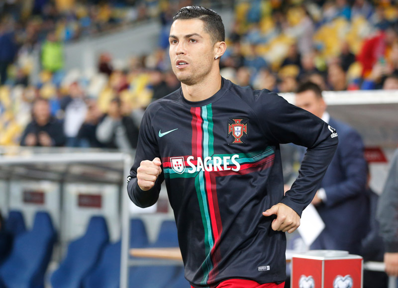 CR7 previo a un duelo con la selección de Portugal 