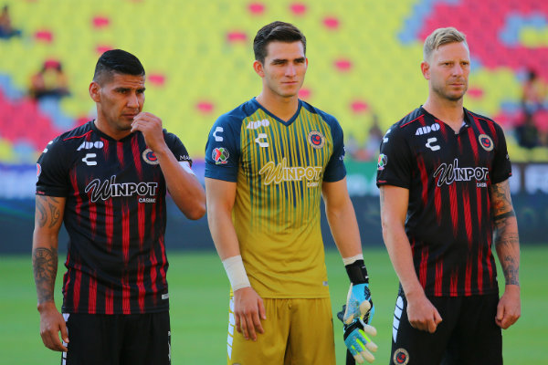 Salcido, Jurado y Menéndez, jugadores de Veracruz