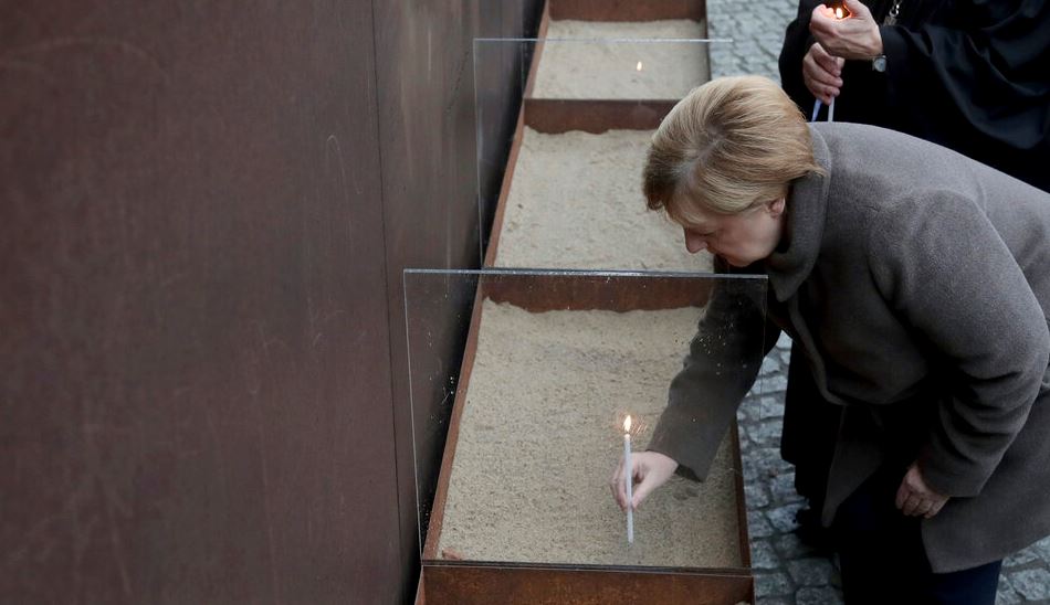 Angela Merkel, recordó a quienes fueron asesinados