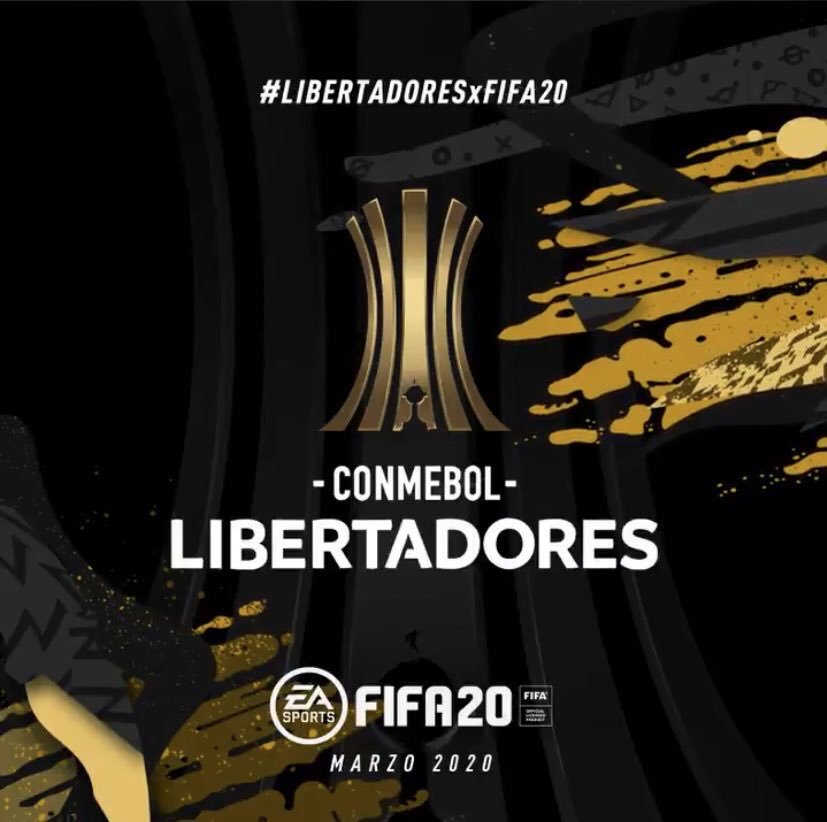 Portada de la Libertadores en FIFA 20