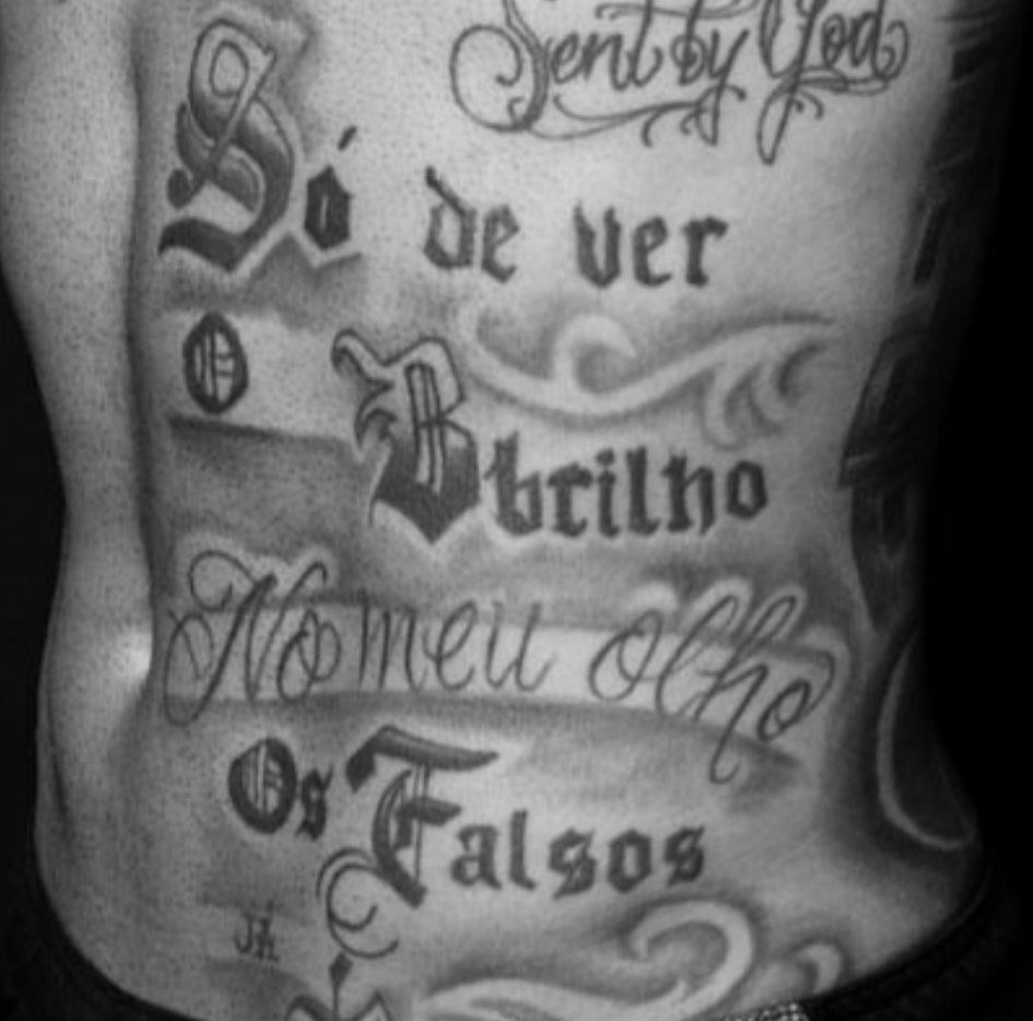 El tatuaje de Gabriel Barbosa
